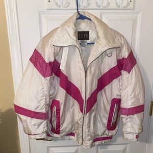 vintage retro varsity university bomber jacket